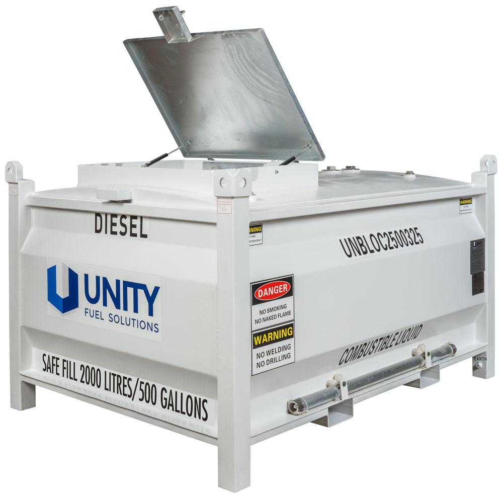 500 gallon double wall fuel tank